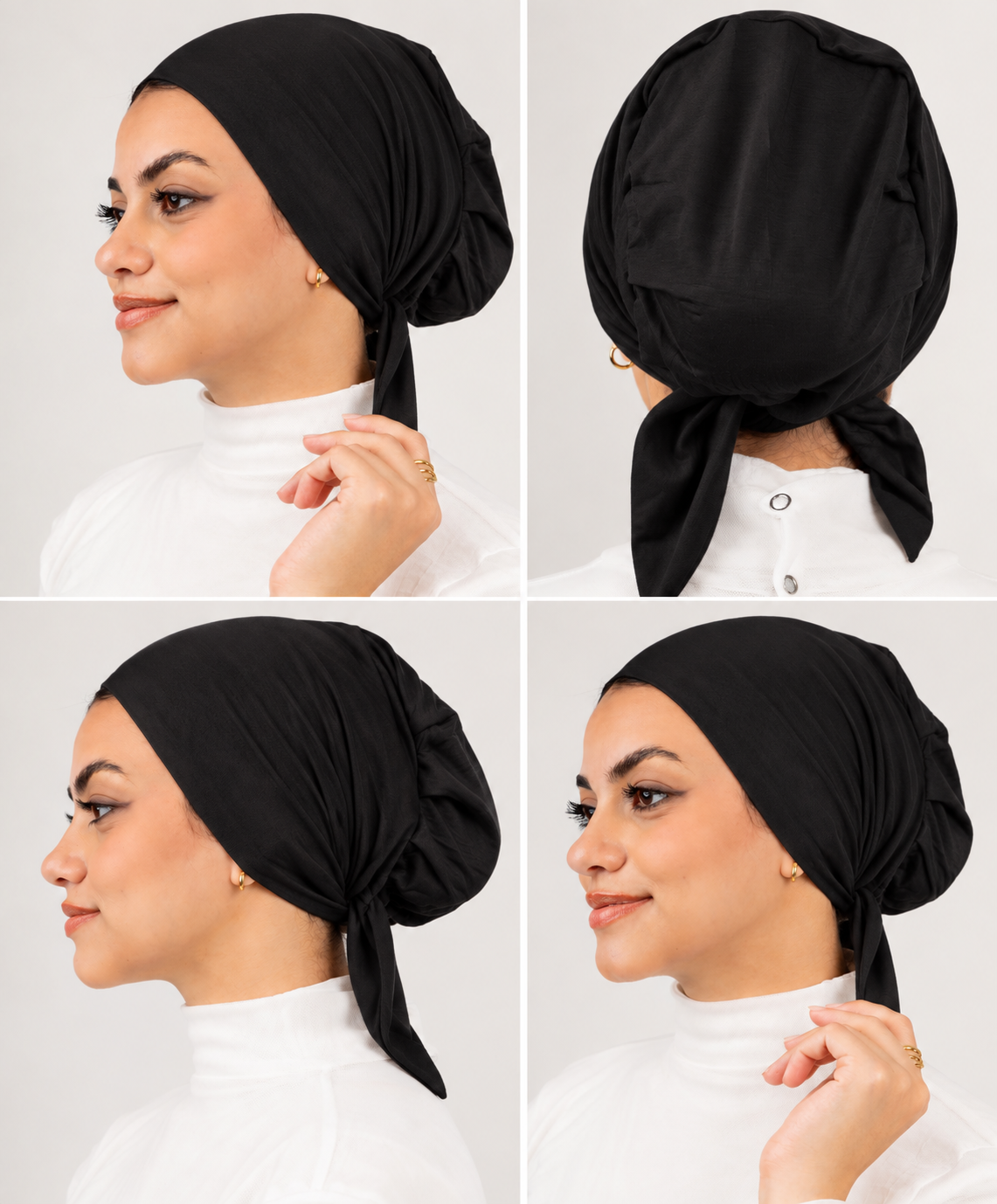 No Thread Underscarf with Tie-Back