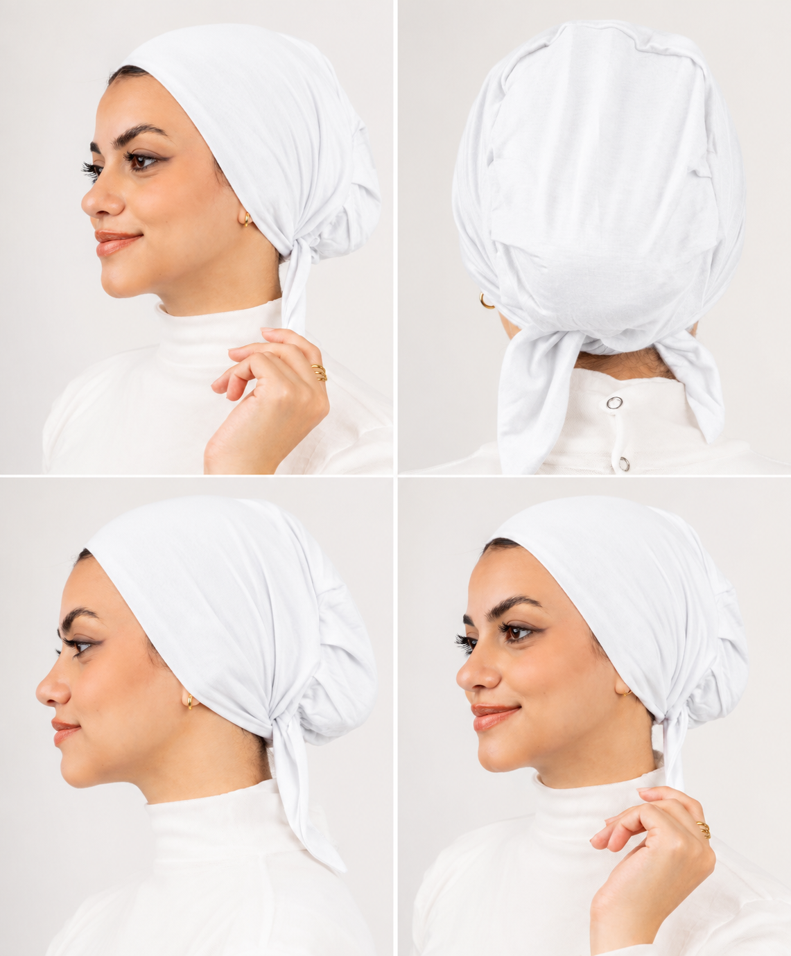 No Thread Underscarf with Tie-Back